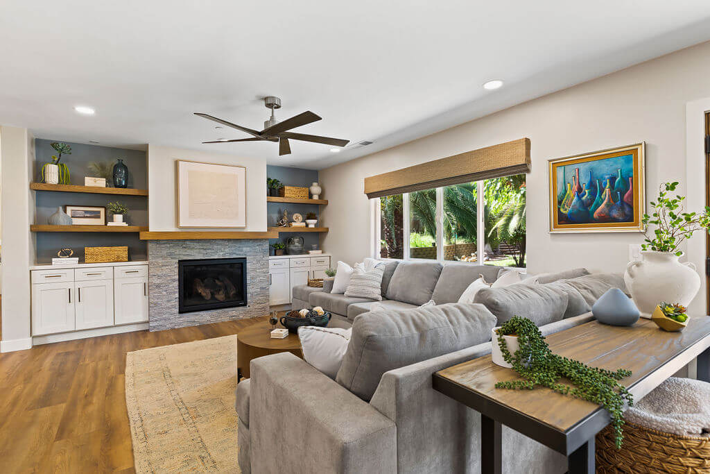 Bright living in Escondido - Payte Miller Designs